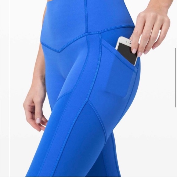 Lululemon Wild Bluebell ALRP Pant 28” Size 4 - Picture 10 of 11